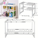 Prenosiva i Podesiva Polica Za Organizaciju – Maksimalno Iskoristite Prostor