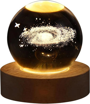 FullGen 3D Planet Lampa – Kristalna Galaksija na Vašem Stolu