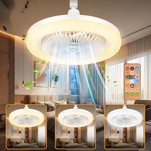 LED PLAFONSKI VENTILATOR – SVJEŽINA I SVJETLO NA JEDNOM MJESTU!