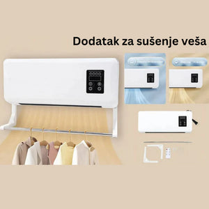 Mini Zidna Grejalica 2u1 – Grejanje i Hlađenje u Jednom Uređaju