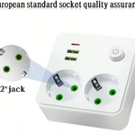 UTIČNICA RAZDJELNIK 2x USB + TYPE-C – PAMETNO PUNJENJE BEZ NEREDA!