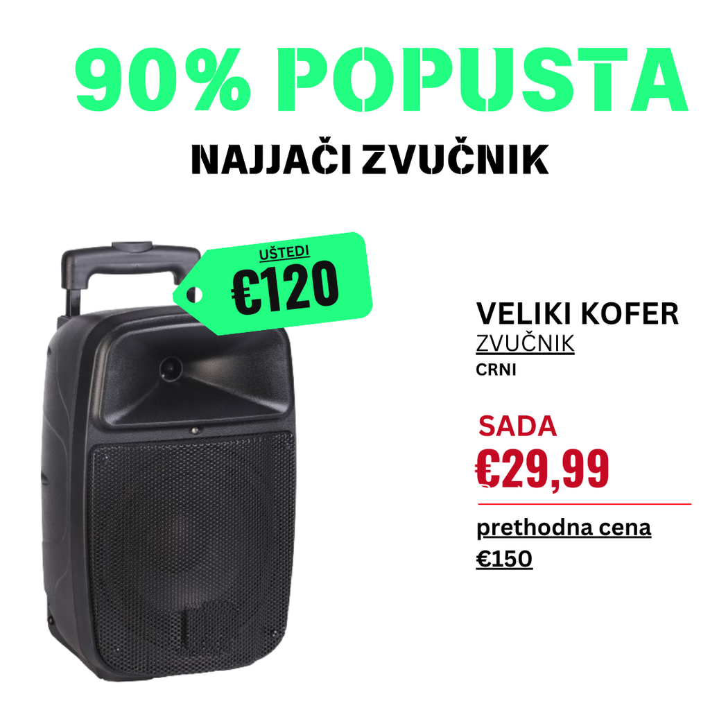 Zvučnik Koji je i Kofer!