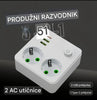 UTIČNICA RAZDJELNIK 2x USB + TYPE-C – PAMETNO PUNJENJE BEZ NEREDA!